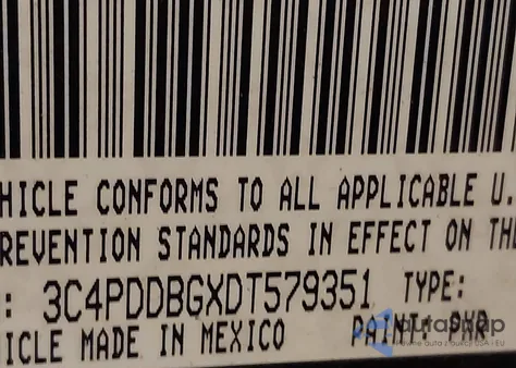 2013 Dodge Journey Sxt from USA, damaged, VIN 3C4PDDBGXDT579351